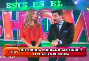 Paula en Este es el Show 1 - 04 de Junio