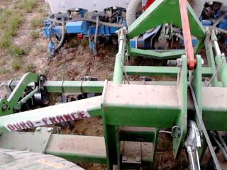 Semis direct de maïs en strip till