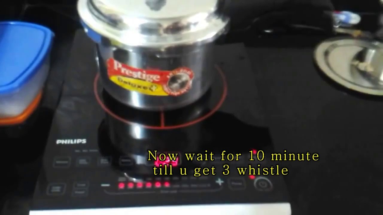 Dal Fry 1 using philips induction cooking-part 1