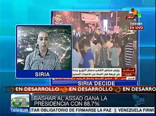 Siria decide que Bashar Al-Assad siga como presidente 7 años más