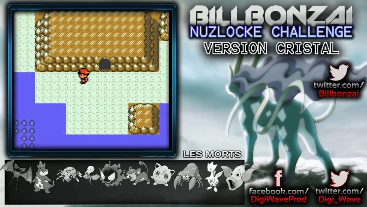 [BillBonzai] Le nuzlocke challenge sur pokemon crystal avec Alfeust (16/24)