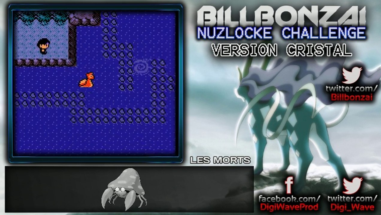 [BillBonzai] Le nuzlocke challenge sur pokemon crystal avec Alfeust (17/24)