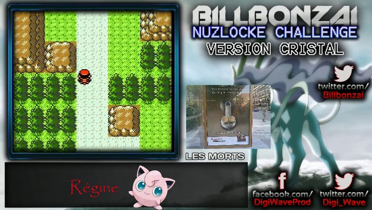 [BillBonzai] Le nuzlocke challenge sur pokemon crystal avec Alfeust (18/24)