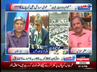 Khabar Se Agey - (Budget Fails To Cheer People Up..!!) -- 4th June 2014