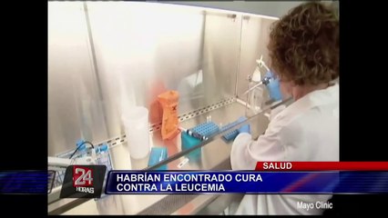 Descargar video: Expertos hallan cura contra la leucemia utilizando vacuna contra sarampión