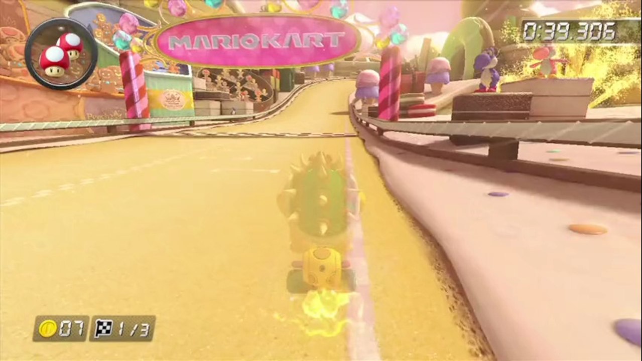Mario Kart 8 - Guide : Mario Kart 8 - Piste aux Délices