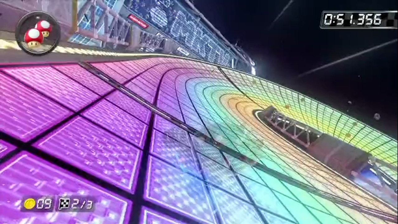Mario Kart 8 - Guide : Mario Kart 8 - Route Arc-en-Ciel