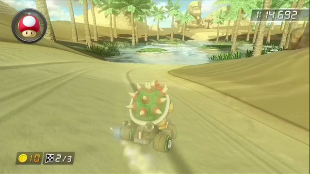 Mario Kart 8 - Guide : Mario Kart 8 - Désert Sec Sec