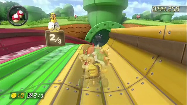 Mario Kart 8 - Guide : Mario Kart 8 - Égout Piranha