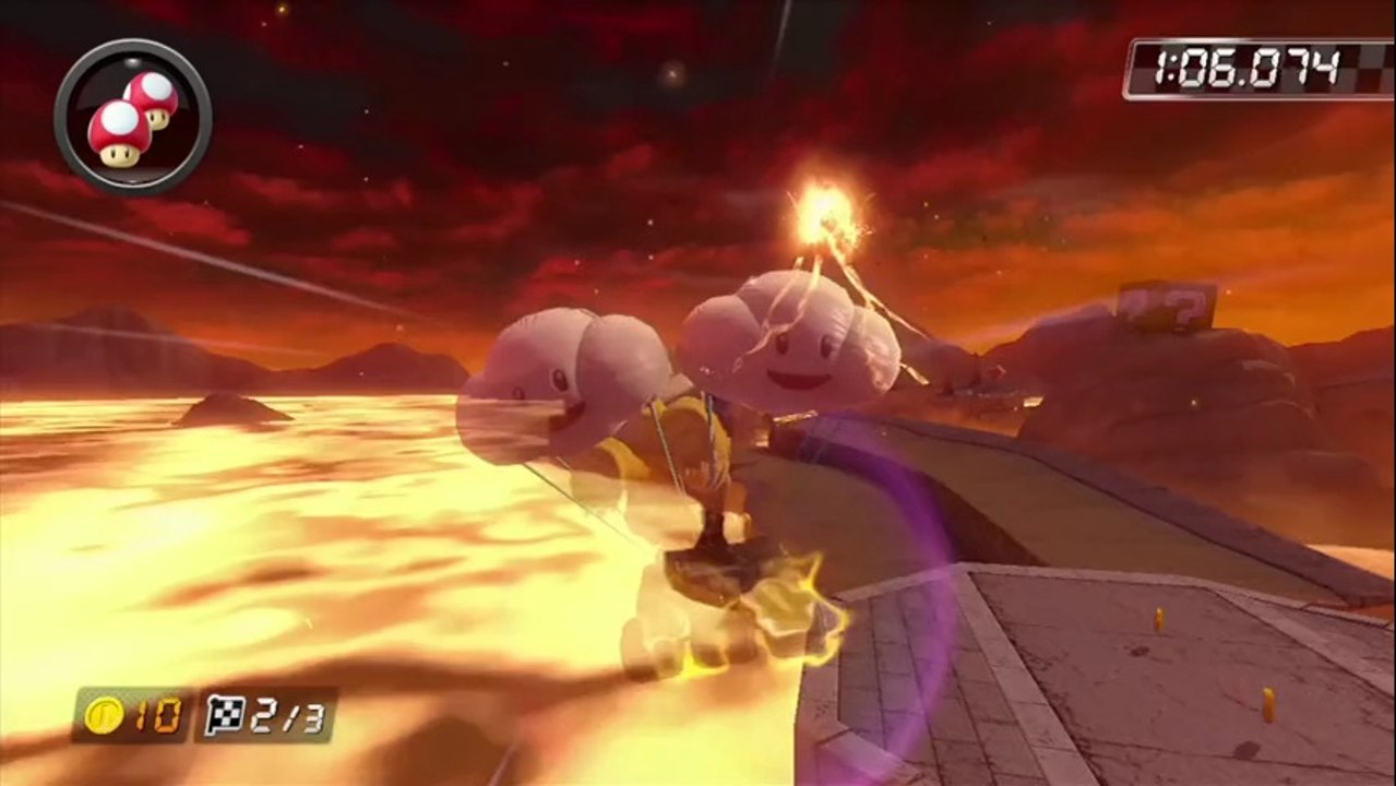 Mario Kart 8 - Guide : Mario Kart 8 - Volcan Grondant