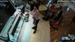 How dare she! Woman steals tip jar, creeps away