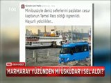 Marmaray yüzünden mi Üsküdar'ı sel aldı