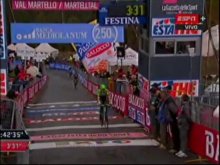 Giro de Italia 2014 - Etapa 16 Ponte di Legno - Val Martello Martelltal - 270514 Parte 2