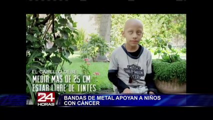 VIDEO: Metaleros se unen a singular campaña para ayudar a niños con cáncer