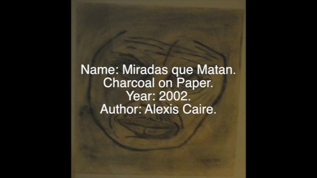 ALEXIS CAIRE - MIRADAS QUE MATAN - SAATCHI ART - saatchiart.com/alexiscaire