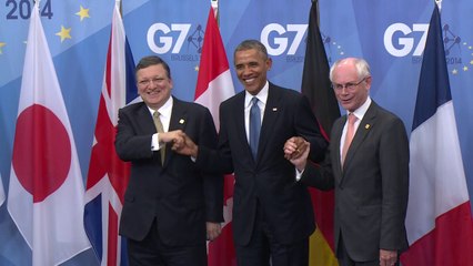 Cumbre del G7 se centra en crisis ucraniana