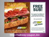 Subway Coupon Free Fast Food Coupons - NEW Updated Free Printable Coupons & Mobile Coupons