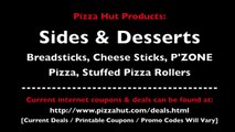 Pizza Hut Coupons & Deals For Delivery of Menu Items Free Mobile and Printable Coupons