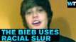 Justin Bieber Sings N-Word Parody of 