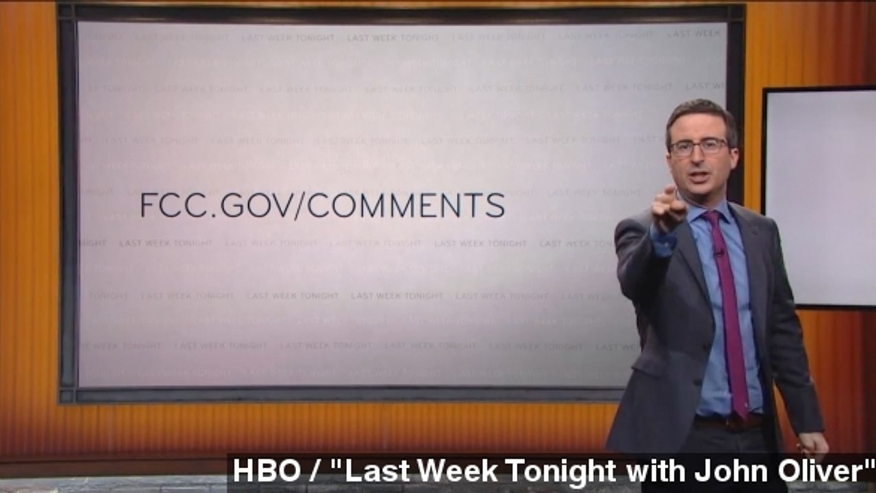 John Oliver Inspires Internet To Take On FCC