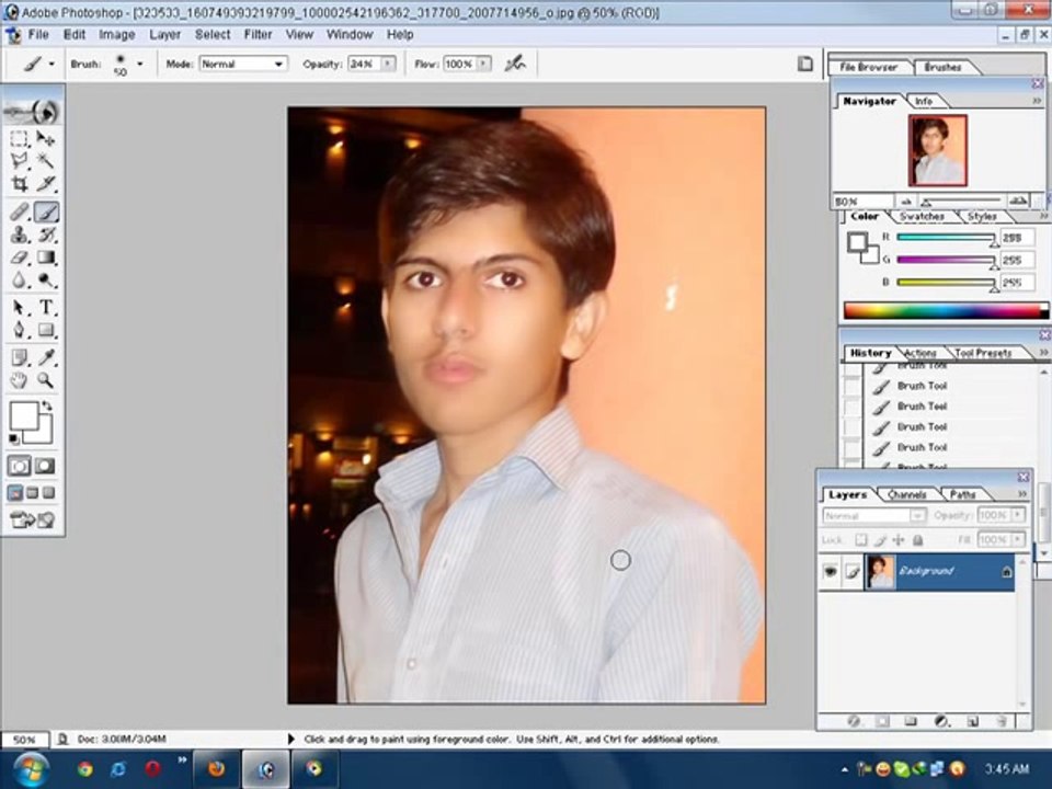 clean face in photoshope.in urdu/hindi