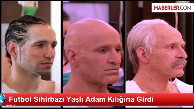 Futbol Sihirbazı Yaşlı Adam Kılığına Girdi