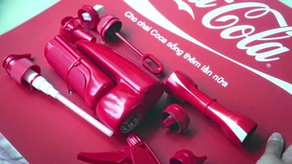 Coca-Cola'nın Boş Şişeyi İşe Yarar Hale  Dönüştürme Seti