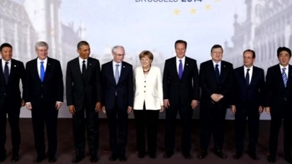 G7 Leaders meet without Russia for second day