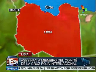 Asesinan al jefe de delegación del CICR en Libia