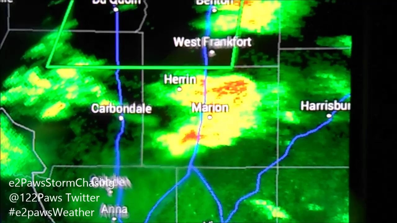 6414  Small Eveing Thunderstorm Event