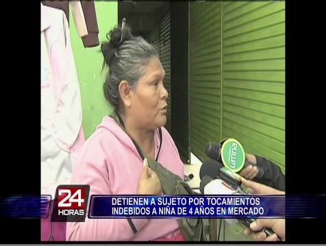 SJM: capturan a sujeto acusado de realizar tocamientos indebidos a niña