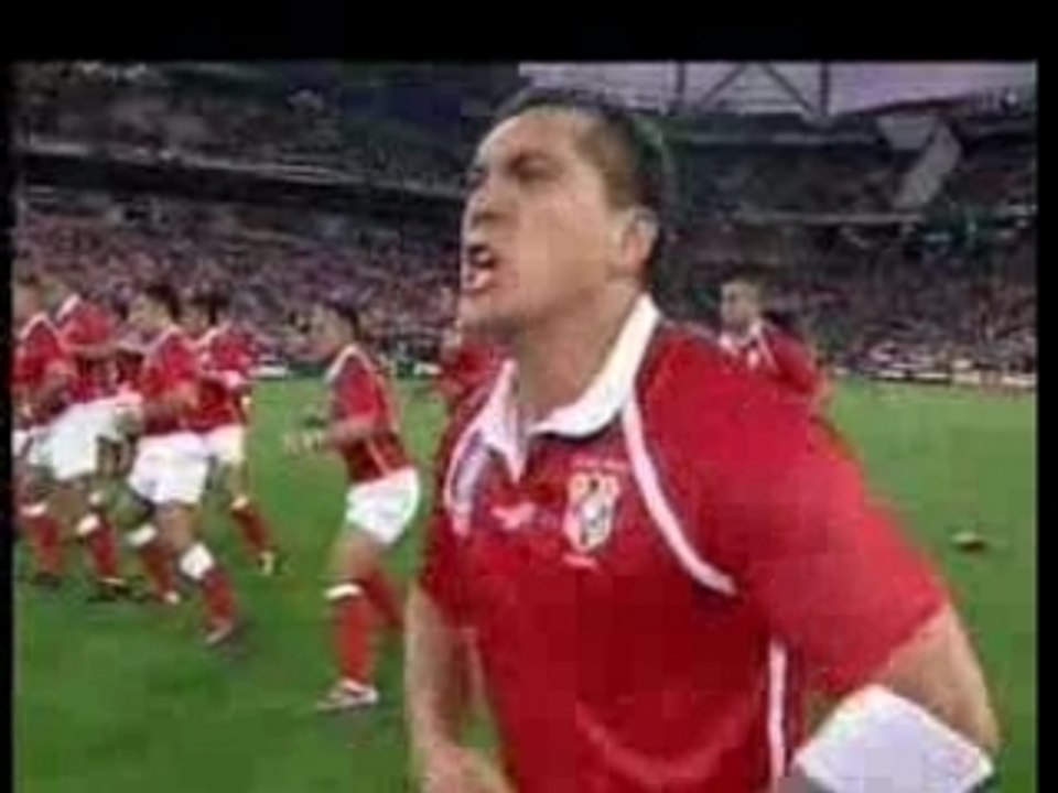 HAKA  All Black  les îles Tonga