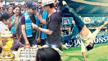 IPL 2014 - Shahrukh Khan Celebrates KKR Victory At Eden Gardens