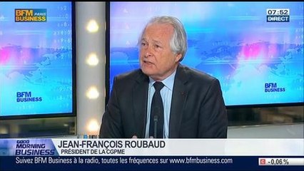 Pacte de responsabilité: "Ce n'est pas cela qui va créer de l'emploi demain matin, il faut prendre d'autres mesures", Jean-François Roubaud, dans GMB - 05/06