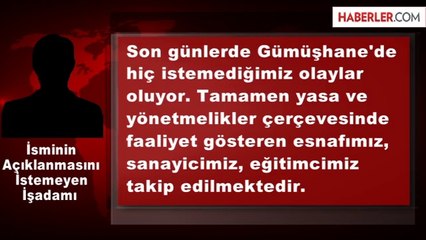 Gümüşhane'de Polis, Esnafı Takibe Aldı