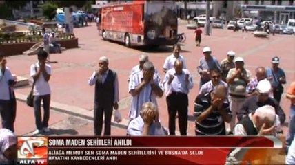soma maden şehitleri anıldı