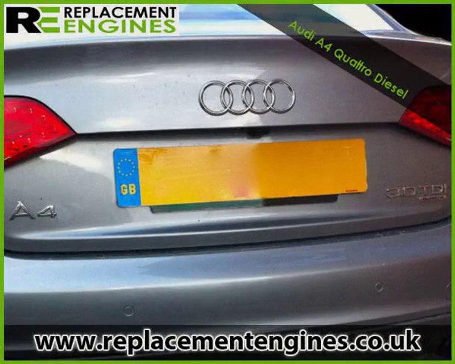 Audi A4 Quattro Diesel Engines, Cheapest Prices | Replacement Engines