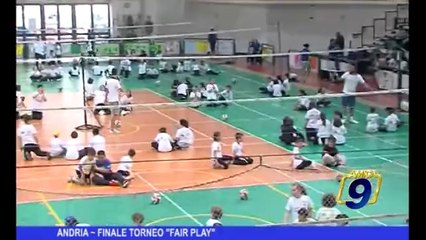 Andria | Finale torneo Fair Play