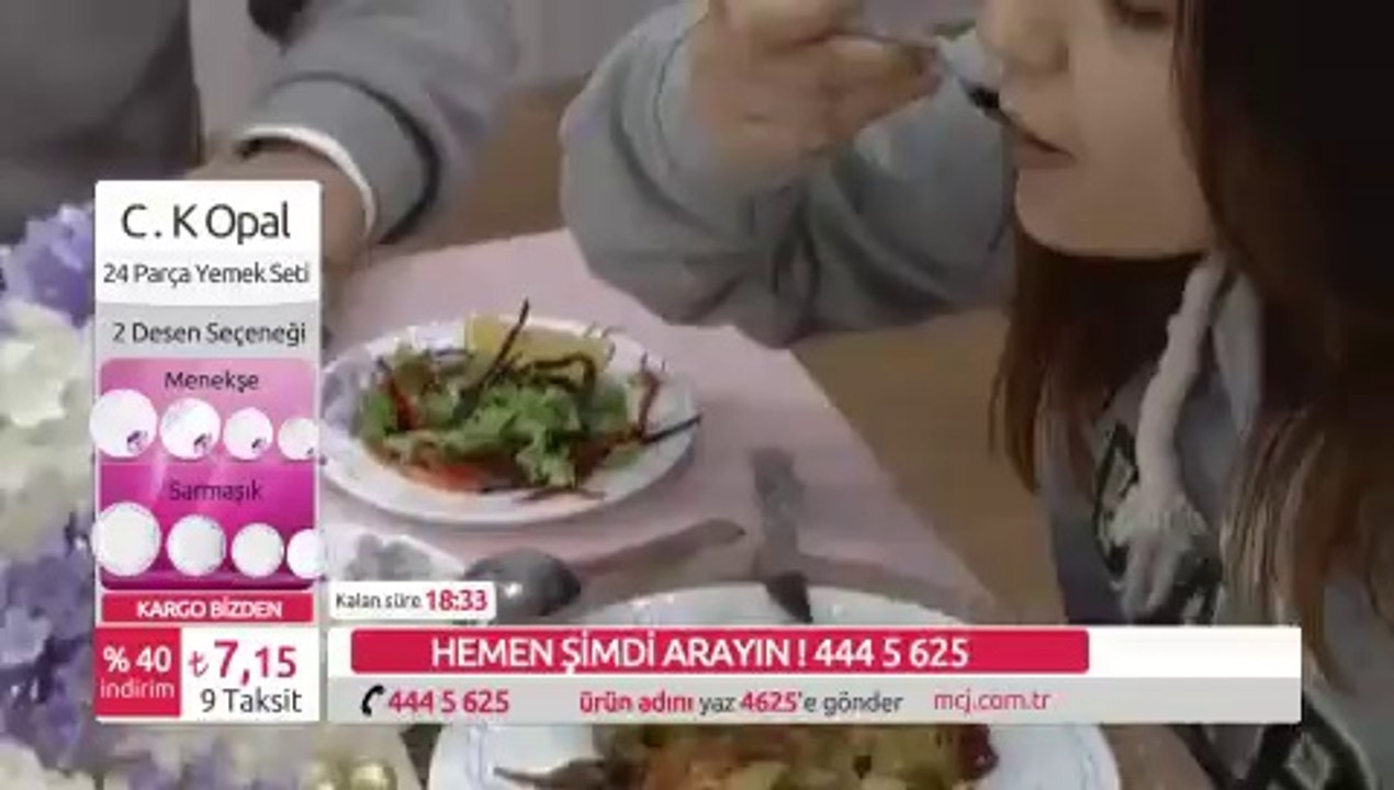 24 Parça Opal Yemek Seti