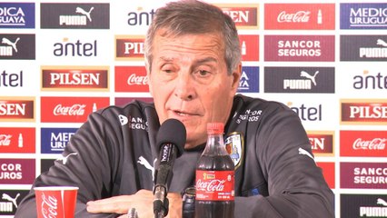Brasil 2014 - Tabárez apela al espíritu competitivo de Uruguay
