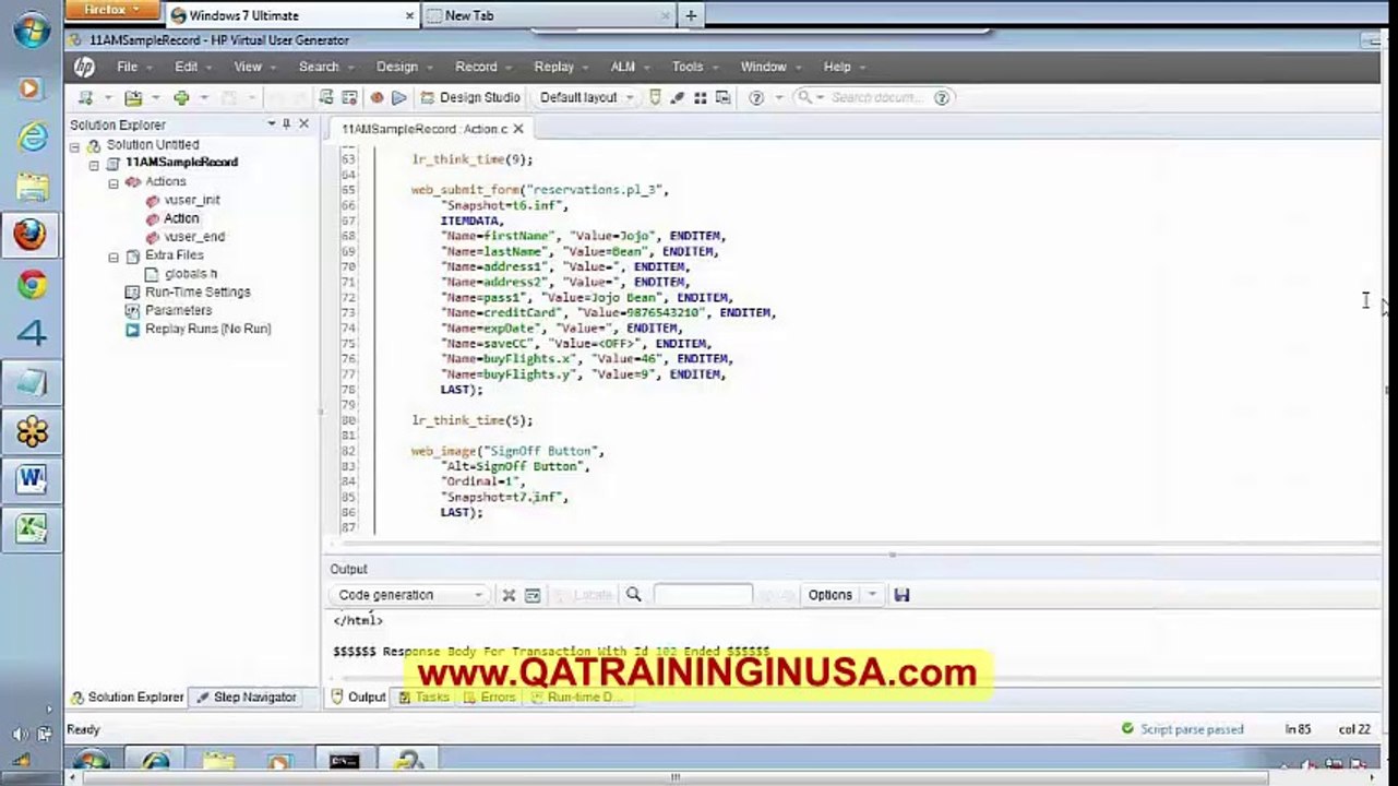 Loadrunner Online Training in Atlanta, New York, New Jersey, Chicago, Houston, Dallas, Texas, San Franciso, San Jose, Columbus, Memphis, Seattle,  	Portland, Las Vegas, Tucson, Kansas City, Raleigh, Miami,  Cleveland, Arlington