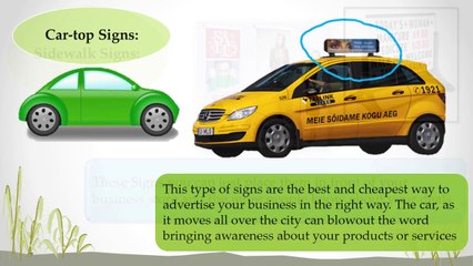 Signs That Promote Business