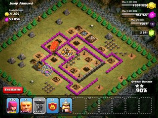 Clash Of Clans Level 45 - Jump Around