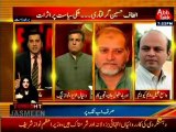 Abb Takk Table Talk Adeel Abbasi with MQM Wasay Jalil (04 JUNE 2014)