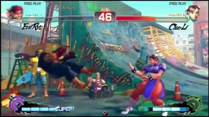 USF4 - Daigo Umehara (Evil Ryu) exhibition match [1-Jun-2014]