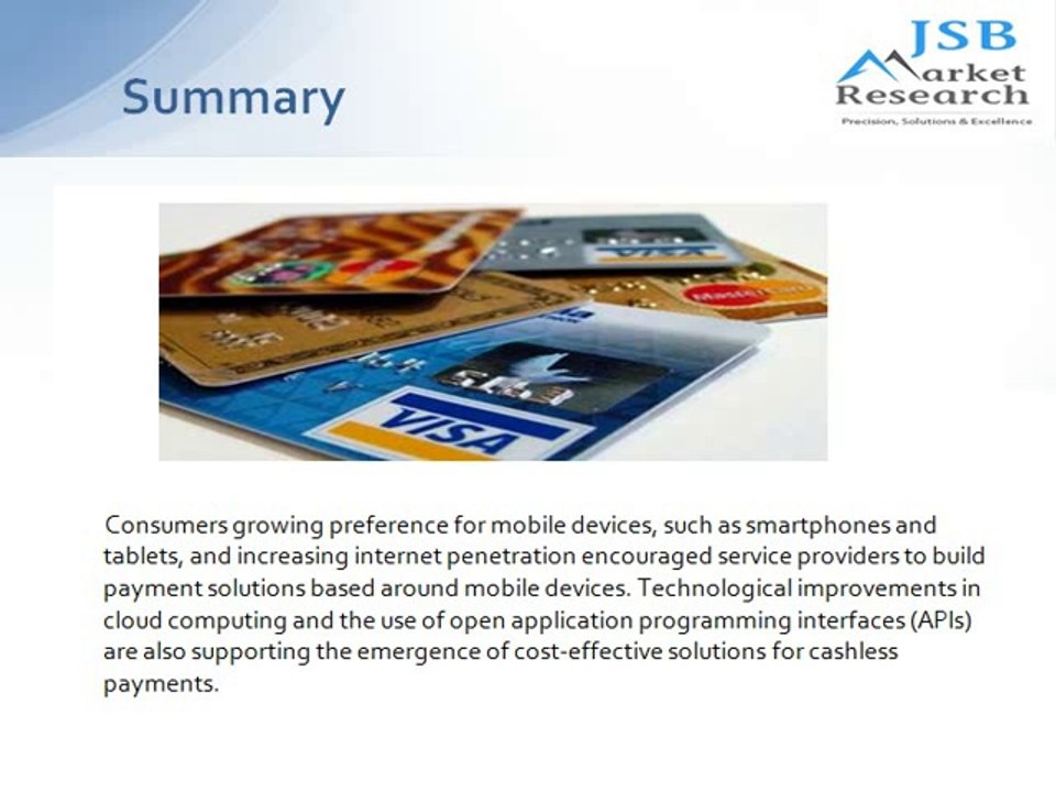 JSB Market Research - Insight Report: Investors in Cards and Payments
