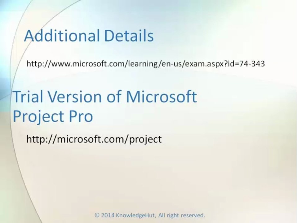 Microsoft Project 2013 Introduction Video | Knowledgehut.Com
