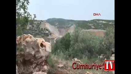 Lice'de muhabir çatışmanın ortasında kaldı