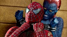 Escena de X-MEN DIAS DEL FUTURO PASADO proyectada en THE AMAZING SPIDER-MAN 2 en Español