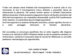 counselin malattie infettive in gravidanza